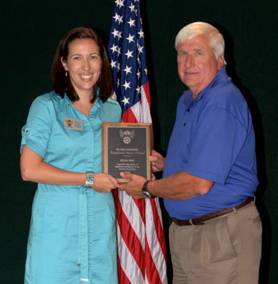 One of our own honored