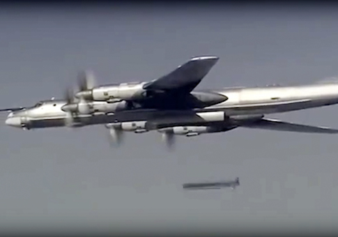 Russian bombers again circle Guam