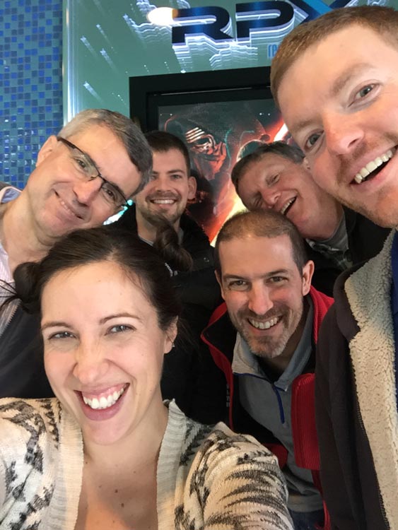 DEC team goes on a “Star Wars” outing