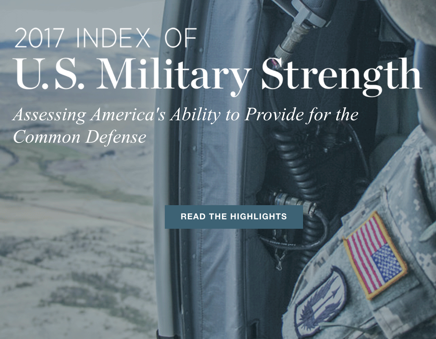 Heritage Foundation 2017 Index of US Military Strength